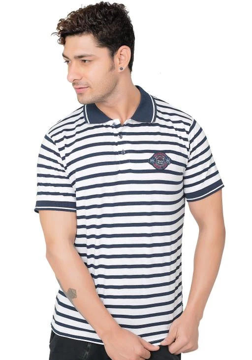 Tshirts
Trendy Cotton Men's T-Shirt
Fabric: Cotton
Sleeves: Half Sleeves are Included
Size: M L XL (Refer Size Chart For Details)
Length: Refer Size Chart 
Type: Stitched
Description:  It Has 1 Piece Of Men's T-Shirt
Pattern: Striped
Country of Origin: India
Sizes Available: 

SKU: FSPOLO6103
Supplier Name: VBI

Code: 682-896040-756

Catalog Name: Men's Casual Trendy Cotton T-Shirts Vol 5
CatalogID_104854
M06-C14-SC1205