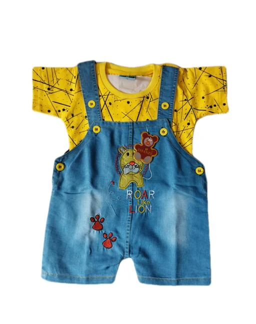 Checkout this latest Dungarees
Product Name: *Elegant Boys Dungarees*
Fabric: Denim
Sleeve Length: Short Sleeves
Type: Cargo
Pattern: Checked
Net Quantity (N): 1
Sizes: 
0-6 Months, 6-12 Months, 12-18 Months, 18-24 Months
Country of Origin: India
Easy Returns Available In Case Of Any Issue


SKU: xVD_rD4M
Supplier Name: Raghav Readymade

Code: 672-89728237-943

Catalog Name: Elegant Boys Dungarees
CatalogID_25606047
M10-C32-SC2170