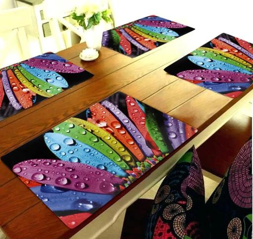 Checkout this latest Doormats
Product Name: *ARADENT™ PVC Kitchen Table Placemats for Center Table 4 Seater Table Placemats(45X30cm, Multicolor) - Set of 4*
Easy Returns Available In Case Of Any Issue


Catalog Name: Stylo Fridge Mats
CatalogID_1547599
Code: 000-8979409

.