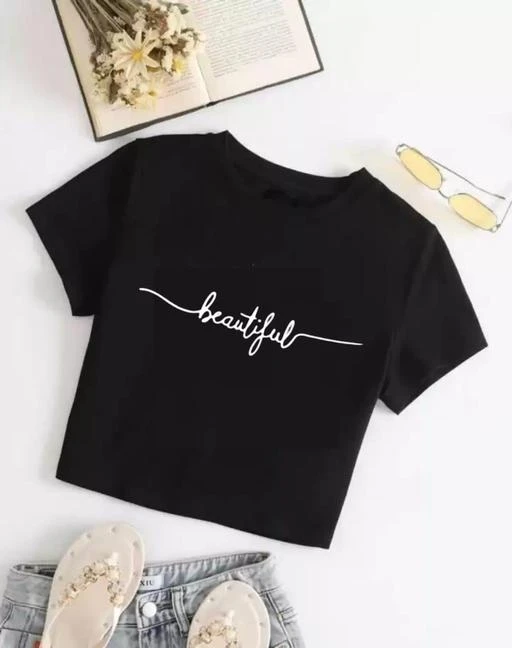 Checkout this latest Tshirts
Product Name: *TSHIRT *
Fabric: Cotton Blend
Sleeve Length: Short Sleeves
Pattern: Printed
Net Quantity (N): 1
Sizes:
S (Bust Size: 34 in, Length Size: 16 in) 
M (Bust Size: 36 in, Length Size: 16 in) 
L (Bust Size: 38 in, Length Size: 17 in) 
XL (Bust Size: 40 in, Length Size: 17 in) 
Start every outfit with HYDRA STORE elevated wardrobe basics that are versatile, stylish and compliment your everyday look. Made With Premium Fabric for a soft hand feel and added comfort. Style it with a pair of denim skinny jeans and sneakers for an easy-going casual look Style these Printed Combo of Three Tops for a trendy, fashion-forward look. This designed as per the latest trends to keep you in sync with high fashion and with your daily use, office wear, travelling and other occasions; it will keep you comfortable all day long. The lovely design forms a substantial feature of this casual wear. It looks stunning every time you match it with accessories. We Have Top, Tops Womens Top, Tops For Women, Top For Girls, Girls Top, Party Top, Trending Top, Western Top Disclaimer : product colour may slightly vary due to photographic lighting sources or your monitor settings.women top under 200, women top under 150, women top combo under 400, Ladies top, top for ladies, top for womens, womens latest top, crop top, printed crop top, crop Start every outfit with GODLIKE STORE elevated wardrobe basics that are versatile, stylish and compliment your everyday look. Made With Premium Fabric for a soft hand feel and added comfort. Style it with a pair of denim skinny jeans and sneakers for an easy-going casual look Style these Printed Combo of Three Tops for a trendy, fashion-forward loo
Country of Origin: India
Easy Returns Available In Case Of Any Issue


SKU: B BEAU
Supplier Name: HYDRA STORE

Code: 691-89959162-9991

Catalog Name: Classy Modern Women Tshirts 
CatalogID_25678953
M04-C07-SC1021