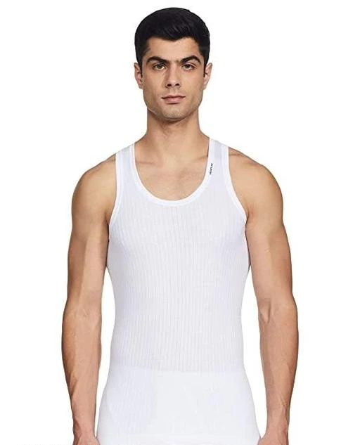 Checkout this latest Vests
Product Name: *Rupa Frontline Boys/Mens White Vests Pack of 2*
Fabric: Cotton
Sleeve Length: Sleeveless
Pattern: Solid
Net Quantity (N): 2
Add on: No Add Ons
When it comes to style and comfort, Rupa Frontline has always been the nation’s favourite. For years together, the Frontline range has set benchmarks in the innerwear segment and it continues to do so even today. Made from 100% super-combed cotton, the Frontline range is designed to keep men comfortable and fresh throughout the day. The range of briefs includes – Expando briefs, Front Open briefs and Xing briefs, with Frontline Drawers that offer pure cotton absorbency and firm, flexi-fit design. The range of vests is available in Ribbed, Interlock, Sinker and Gym vests variants. Then there’s Frontline Kidz, a range of premium vests and briefs for boys with great sweat-absorbency. Every design in the range is contemporary and stylish, in sync with the latest global trends. So, we can comfortably say Rupa Frontline leads from the front.
Sizes: 
XS (Length Size: 32 in) 
S (Length Size: 34 in) 
M (Length Size: 36 in) 
L (Length Size: 38 in) 
XL (Length Size: 40 in) 
XXL (Length Size: 42 in) 
XXXL (Length Size: 44 in) 
4XL (Length Size: 46 in) 
Country of Origin: India
Easy Returns Available In Case Of Any Issue


SKU: RUPAMENSWHITEVESTS
Supplier Name: Kirti Fashion Hub

Code: 162-90561631-993

Catalog Name: Latest Men Vest
CatalogID_25837166
M06-C19-SC1217