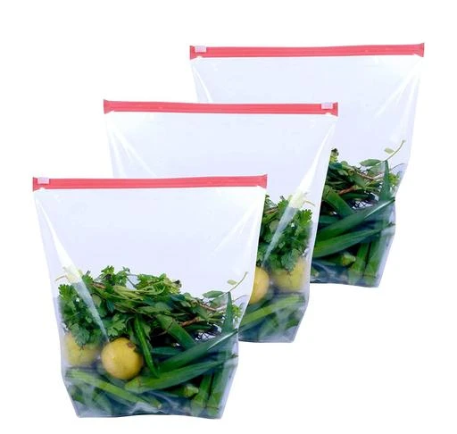 Zipper Bag Zip Lock Bag Veggies Fruits Plastic Food Storage Bag