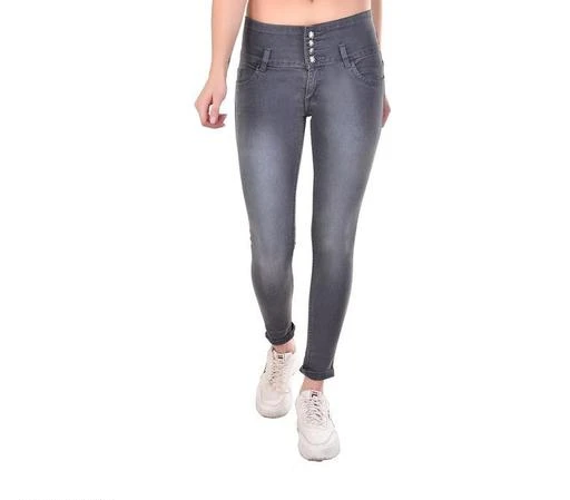 Checkout this latest Jeans
Product Name: *ROYALMERCHANTS 4 BUTTON GREY [MONKEY] WOMAN JEANS *
Fabric: Denim
Net Quantity (N): 1
Sizes:
30 (Waist Size: 30 in) 
32 (Waist Size: 32 in) 
34 (Waist Size: 34 in) 
Shop from a wide range of Jeans from Royalmerchants. Perfect for your everyday use you could pair it with a stylish t-shirt or shirt to complete the look. Beautifully crafted for girls with dazzling embellishments, this ethnic set is perfect to your young girl's wardrobe. Dress her with a classy style statement for festivals and wedding ceremonies with this ethnic set. Fashionable is a contemporary clothing and lifestyle brand that embodies the modern style of young fashionistas. The range includes Frocks, Dresses, Jumpsuits, Gowns, Lehenga-Choli, Pajami-Suit, and Palazzo Suit.Stylish & well fitted Fashionable women denim created in premium denim fabric, apt for casual, evening & weekend wear.Now pair these body hugging stylish jeans from Fashionable with Floral Loose Top, Off-shoulder Top, Cropped Top, Batwing Top, Crepe Top, T-shirts, Sleeveless Top, Jackets for many occasions like parties, college, functions, office, birthdays, casual wear.  INSTAGRAM - royalmerchants_
Country of Origin: India
Easy Returns Available In Case Of Any Issue


SKU: 4 BTN GREY SPRAY
Supplier Name: ROYALMERCHANTS

Code: 534-91122996-999

Catalog Name: Classy Fashionista Women Jeans
CatalogID_26002683
M04-C08-SC1032