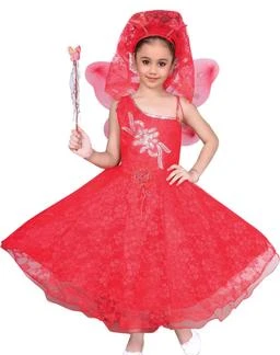 SRM Angel Pari Frock Pink for Girls 45 Years  Amazonin Clothing   Accessories