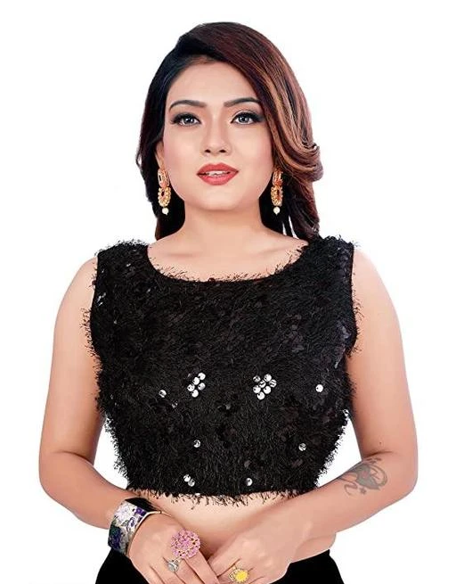 Checkout this latest Blouses
Product Name: *HARRYKRISH FASHION Women's Sequence Work Velvet Blouse With Collar Neck Stylus Women Blouse-(BLACK)*
Fabric: Velvet
Fabric: Velvet
Sleeve Length: Sleeveless
Pattern: Embellished
Care Instructions: Dry Clean Only
WORK : Embroidered & Sequences Work ,
NAME:- Women's Sequence Work Velvet Blouse With Collar Neck Stylus Women Blouse.
FAB DADU, AMRUTAM FAB BLOUSE.
Neck Type : Collar Neck ,SLEEVE : Sleeveless ,
color :Pink FABRIC : Velvet
Occasion: Casual Party&Festive Wedding; Fit Type: Regular Fit
Cup Type : Padded
Sizes: 
34 Alterable (Bust Size: 42 in, Length Size: 42 in, Shoulder Size: 42 in) 
36 Alterable, 38 Alterable, 40 Alterable, 42 Alterable
Country of Origin: India
Easy Returns Available In Case Of Any Issue


SKU: HK_CORONA_BLACK
Supplier Name: HARRYKRISH FASHION

Code: 764-92250565-945

Catalog Name: Stylo Women Blouses
CatalogID_26358913
M03-C06-SC1007