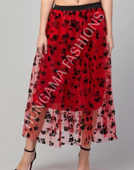 Checkout this latest Skirts
Product Name: *Fancy Latest Women Western Skirts*
Fabric: Net
Pattern: Printed
Multipack: 1
Sizes: 
26 (Waist Size: 28 in, Length Size: 35 in, Hip Size: 54 in) 
28 (Waist Size: 30 in, Length Size: 35 in, Hip Size: 55 in) 
30 (Waist Size: 32 in, Length Size: 35 in, Hip Size: 56 in) 
32 (Waist Size: 34 in, Length Size: 35 in, Hip Size: 57 in) 
Country of Origin: India
Easy Returns Available In Case Of Any Issue


SKU: J3-Red
Supplier Name: MD FASHION

Code: 644-92311742-9911

Catalog Name: Fashionable Latest Women Western Skirts
CatalogID_26377912
M04-C08-SC1040
