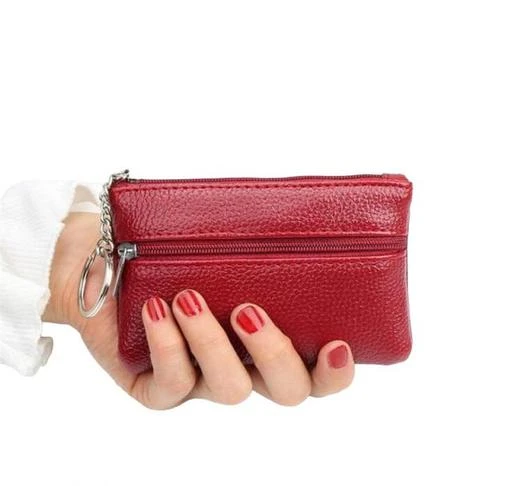  Women Genuine Leather Small Hand Purse Hand Coin Purse