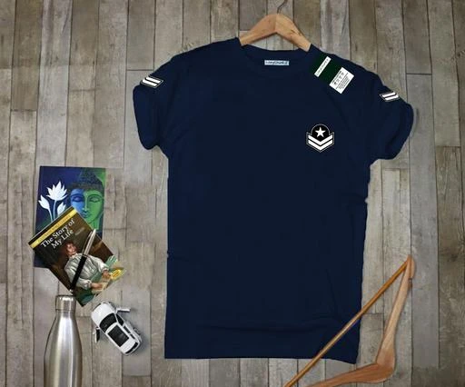 Checkout this latest Tshirts
Product Name: *Trendy Navy Blue Cotton Army Patch T-shirt*
Fabric: Cotton
Sleeve Length: Short Sleeves
Pattern: Printed
Multipack: 1
Sizes:
S, M, L, XL, XXL
Country of Origin: India
Easy Returns Available In Case Of Any Issue


Catalog Rating: ★4 (110)

Catalog Name: Pretty Designer Men Tshirts
CatalogID_1630697
C70-SC1205
Code: 513-9328545-786
