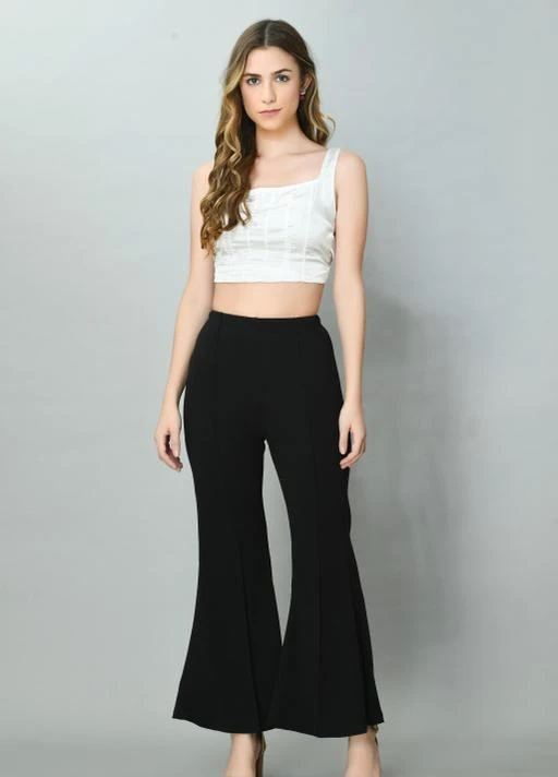 Checkout this latest Trousers & Pants
Product Name: *Urbane Graceful Women Women Trousers *
Fabric: Cotton Blend
Pattern: Solid
Multipack: 1
Sizes: 
28 (Waist Size: 28 in, Length Size: 35 in) 
30 (Waist Size: 30 in, Length Size: 35 in) 
32 (Waist Size: 32 in, Length Size: 35 in) 
34 (Waist Size: 34 in, Length Size: 35 in) 
Country of Origin: India
Easy Returns Available In Case Of Any Issue


SKU: plan_flare_trouser_blk
Supplier Name: Women Dresses

Code: 313-93638843-997

Catalog Name: Urbane Modern Women Women Trousers 
CatalogID_26801231
M04-C08-SC1034