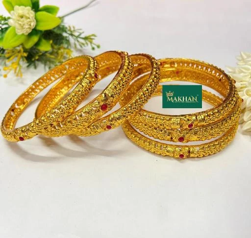Checkout this latest Bracelet & Bangles
Product Name: *Diva Graceful Bracelet & Bangles*
Base Metal: Alloy
Plating: Gold Plated
Stone Type: Artificial Stones
Sizing: Non-Adjustable
Type: Bangle Set
Multipack: 6
Sizes:2.4
Country of Origin: India
Easy Returns Available In Case Of Any Issue


SKU: KASER-49
Supplier Name: @VINI FASHION

Code: 062-93776971-999

Catalog Name: Diva Graceful Bracelet & Bangles
CatalogID_26844737
M05-C11-SC1094
