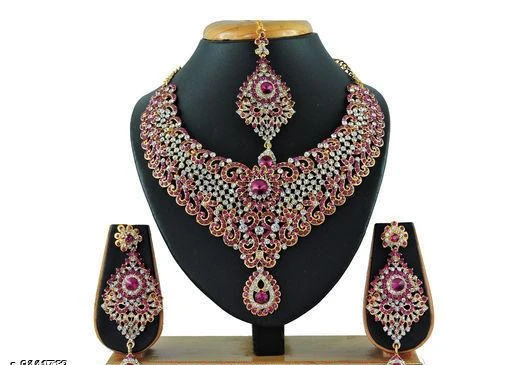 Checkout this latest Jewellery Set
Product Name: *Allure Colorful Jewellery Sets*
Base Metal: Alloy
Plating: Gold Plated
Stone Type: Artificial Stones & Beads
Sizing: Adjustable
Type: Necklace and Earrings
Multipack: 2
Country of Origin: India
Easy Returns Available In Case Of Any Issue


SKU: Purple 9540Rani
Supplier Name: Vatsalya Creation

Code: 215-9441712-3531

Catalog Name: Diva Fancy Jewellery Sets
CatalogID_1658784
M05-C11-SC1093
.