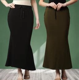  Dr Trendz Western Women Lycra Full Elastic Saree Shapewear  Petticoat