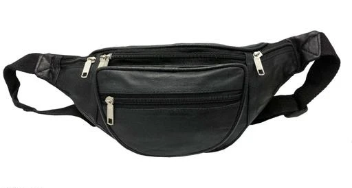 Large Waterproof Black Waist Bag Fanny Pack For Men Women Belt Bag Pouch  Hip Bum Chest Bag with Adjustable Strap, Premium Lightweight For Gym  Fitness