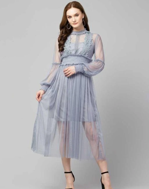 Checkout this latest Dresses
Product Name: *Classy Retro Women Dresses*
Fabric: Net
Sleeve Length: Three-Quarter Sleeves
Pattern: Solid
Multipack: 1
Sizes:
S (Bust Size: 34 in, Length Size: 37 in) 
M (Bust Size: 36 in, Length Size: 37 in) 
L (Bust Size: 38 in, Length Size: 37 in) 
Country of Origin: India
Easy Returns Available In Case Of Any Issue


SKU: LAISE DRESS_ GREY 
Supplier Name: I love fashion

Code: 673-94949703-999

Catalog Name: Classy Retro Women Dresses
CatalogID_27201450
M04-C07-SC1025