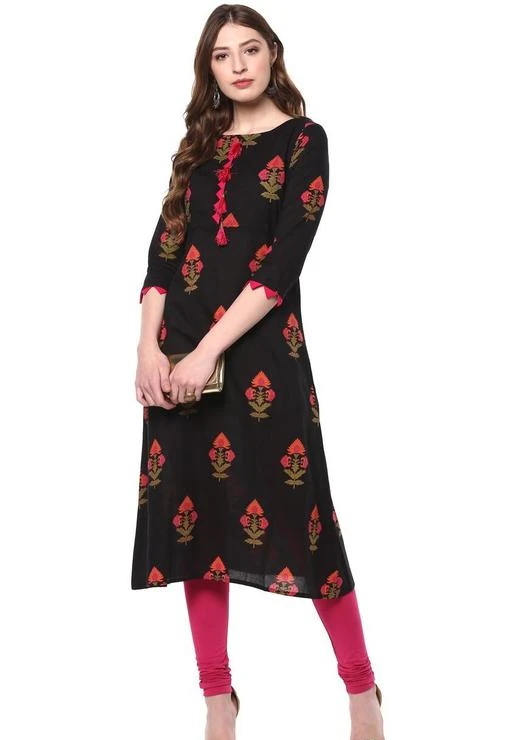 Checkout this latest Kurtis
Product Name: *Women's Black Printed Cotton Kurti*
Fabric: Cotton
Sleeve Length: Three-Quarter Sleeves
Pattern: Printed
Combo of: Single
Sizes:
XS, S, M, L, XL, XXL
Country of Origin: India
Easy Returns Available In Case Of Any Issue


SKU: JNE2170-KR-436
Supplier Name: THREAD BUCKET STUDIO LLP

Code: 656-954033-9981

Catalog Name: Women's Cotton Flared Printed Mustard Kurti
CatalogID_112733
M03-C03-SC1001