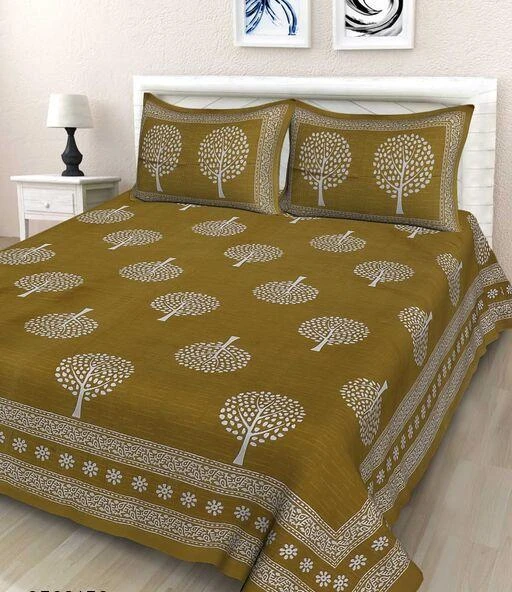 Checkout this latest Bedsheets_0-500
Product Name: *Ria Stylish Cotton 100 X 90 Double Bedsheets*
Fabric: Cotton
No. Of Pillow Covers: 2
Thread Count: 144
Multipack: Pack Of 1
Sizes:
Queen (Length Size: 100 in Width Size: 90 in Pillow Length Size: 27 in Pillow Width Size: 17 in)
Country of Origin: India
Easy Returns Available In Case Of Any Issue


Catalog Rating: ★3.8 (169)

Catalog Name: Ria Stylish Cotton 100 X 90 Double Bedsheets Vol 1
CatalogID_1687490
C53-SC1101
Code: 863-9563156-558