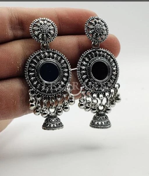 Checkout this latest Earrings & Studs
Product Name: *New Fancy Women Jhumki Earrings*
Base Metal: Alloy
Plating: Oxidised Silver
Sizing: Non-Adjustable
Stone Type: No Stone
Type: Jhumkhas
Net Quantity (N): 1
PRASUB Latest Earrings Combo of Stylish Fancy Party Wear Earrings.Stunning heavy look earrings, light in weight stylish Earrings for Girls.PRASUB has a huge collection of all types of Handmade Jewellery , traditional earrings , Jhumki / Jhumka fancy ear rings , American diamond earrings , chain earrings , Chandbali Earrings , Drops & Danglers , Hoops , Jewellery Set , Necklace , Rings , Afghani Earrings , Bohemian Earrings , hanging earrings for women and girls. We at PRASUB Premium Jewellery try hard to bring , latest and fancy designs in traditional jewellery in very cheap price , value for money
Country of Origin: India
Easy Returns Available In Case Of Any Issue


SKU: ERNG4251
Supplier Name: PRASUB INTERNATIONAL

Code: 301-95968274-994

Catalog Name: Styles Earrings & Studs
CatalogID_27488937
M05-C11-SC1091