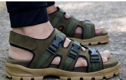 Checkout this latest Sandals
Product Name: *Stylish Men's Suede Green Sandals*
Material: Suede
Sole Material: TPR
Fastening & Back Detail: Buckle
Pattern: Solid
Multipack: 1
Sizes: 
IND-6 (Foot Length Size: 26.3 cm) 
IND-7 (Foot Length Size: 27.3 cm) 
IND-8 (Foot Length Size: 27.9 cm) 
IND-10 (Foot Length Size: 29.7 cm) 
Country of Origin: India
Easy Returns Available In Case Of Any Issue


Catalog Rating: ★3.9 (102)

Catalog Name: Aadab Fashionable Men Sandals
CatalogID_1695856
C67-SC1238
Code: 844-9596974-2121