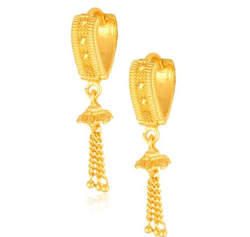 New Gold Earrings bali design V Shape With Price  YouTube