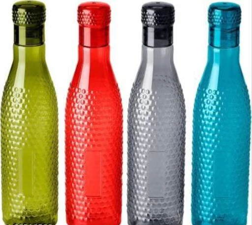 Checkout this latest Water Bottles
Product Name: * Life Bottle 1000 ml 1000 ml Bottle  (Pack of 4, Multicolor, PET)*
Material: Plastic
Type: Fridge
Product Breadth: 10 Cm
Product Height: 10 Cm
Product Length: 10 Cm
Net Quantity (N): Pack Of 4
Capacity- 1 LTR/1000 ml Usage- Multipurpose for storing water and beverages 100% BPA free and made of high-grade quality plastic. Design- Diamond texture Colors- Transparent Why Our Water Bottles? Attractive Design: Each of these bottles is equipped with a twist-on lid that prevents leaks and locks in freshness to ensure your water or juices are always delicious and ready to enjoy. Creates an airtight seal for optimum freshness. The diamond crystal design gives the hand a comfortable and easy grip. Crystal clear food grade plastic let you get an appreciation from your guest and friends. Plastic Safe: Made from food-safe BPA free plastic to provide a healthy way to enjoy cold drinks, fresh water! Specially designed to be a better option than other disposable juice or water bottles. Don't Worry About Leaks or Dents: Durable design allows you to comfortably enjoy drinks on the go without worrying about your bottles cracking, denting, or leaking. Dishwasher and Freezer Safe: These bottles are compatible with refrigerator and not being curvy the bottle occupies less space, and also 100% dishwasher safe. Multiple Uses: These bottles are perfect for storing water or juice in fridge, also perfect for taking water or juices to office, school, college, gym, picnic, hiking, sports, and more. Precautions: Not meant for storing very hot water. If you want to leave feedback after ordering we
Country of Origin: India
Easy Returns Available In Case Of Any Issue


SKU: dUGWkr7r
Supplier Name: Facino Plastic

Code: 512-96512590-993

Catalog Name: Designer Water Bottles
CatalogID_27645566
M08-C23-SC1644