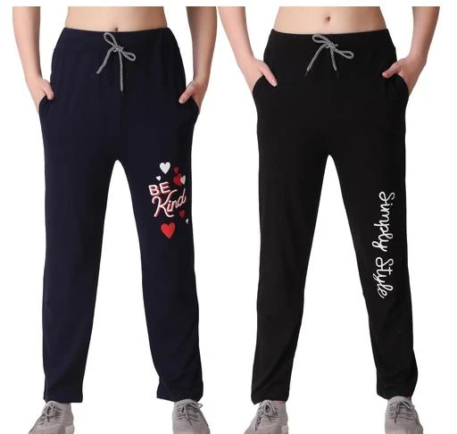 AFRONAUT Premium Women Track pants, Original, Very Comfortable, Perfect  Fit, Stylish, Good Quality, Soft Cotton Blend, Women Lower Pajama Jogger, Ladies Trackpants, Gym, Running, Jogging, Yoga, Casual wear