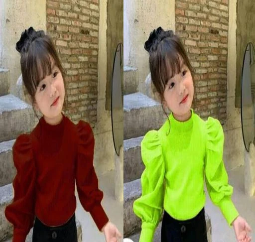 Checkout this latest Tops & Tunics
Product Name: *Tops & Tunics *
Fabric: Cotton Blend
Sleeve Length: Long Sleeves
Pattern: Solid
Net Quantity (N): Pack of 2
Sizes: 
4-5 Years (Bust Size: 14 in, Length Size: 18 in, Waist Size: 14 in) 
5-6 Years (Bust Size: 15 in, Length Size: 18 in, Waist Size: 15 in) 
6-7 Years (Bust Size: 16 in, Length Size: 18 in, Waist Size: 16 in) 
7-8 Years (Bust Size: 17 in, Length Size: 18 in, Waist Size: 17 in) 
8-9 Years (Bust Size: 18 in, Length Size: 20 in, Waist Size: 18 in) 
9-10 Years (Bust Size: 19 in, Length Size: 20 in, Waist Size: 19 in) 
10-11 Years (Bust Size: 20 in, Length Size: 20 in, Waist Size: 20 in) 
11-12 Years (Bust Size: 21 in, Length Size: 20 in, Waist Size: 21 in) 
NEW TOP BABY
Country of Origin: India
Easy Returns Available In Case Of Any Issue


SKU: MAROON & NEOAN
Supplier Name: RETAILMARIYAM

Code: 053-96660002-997

Catalog Name: Agile Fancy Girls Tops & Tunics
CatalogID_27686262
M10-C32-SC1142