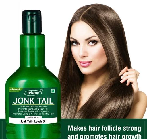  - Tekzon Jonk Oil Leech Tail For Hair Growth Hair Fall Control Hair