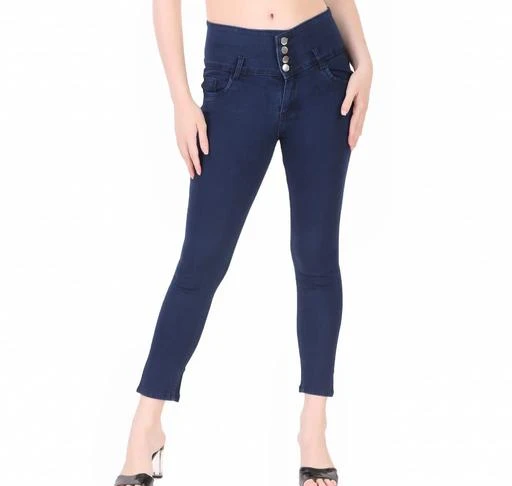 Checkout this latest Jeans
Product Name: *Classic Latest Women Jeans*
Fabric: Denim
Surface Styling: Fringed
Net Quantity (N): 1
Sizes:
30 (Length Size: 36 in) 
DERK BLUE 4 Button stretchable skinny fit a Ankle length high waist denim jeans for girls and women
Country of Origin: India
Easy Returns Available In Case Of Any Issue


SKU: SR1234567
Supplier Name: AAVYA  GARMENTS

Code: 744-96897180-055

Catalog Name: Classic Latest Women Jeans
CatalogID_27756569
M04-C08-SC1032
