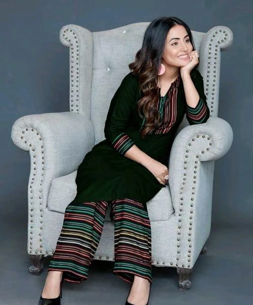 Checkout this latest Kurta Sets
Product Name: *The Comfort premium printed Rayon Latest trend kurti comfortable feel ultimate highlited Printed design stunning look Women New Design Kurta Palazzo-{Green-Multiclour}*
Kurta Fabric: Rayon
Bottomwear Fabric: Rayon
Fabric: Rayon
Sleeve Length: Three-Quarter Sleeves
Set Type: Kurta With Bottomwear
Bottom Type: Palazzos
Pattern: Solid
Net Quantity (N): Single
Sizes:
S, M, L, XXL, XXXL
Women Printed Straight Kurti with Palazzo.This kurta has highlighted pinted design, 3/4th sleeves & Round neck. it looks too pretty with stunning look while wearing, this designer Kurti set will make you the star of this upcoming season.This is Designed as per the latest trends to keep you in sync with high fashion and other occasion, it will keep you comfortable all day long.We believe in better clothing products cause helping women's to look pretty, feel comfortable is our ultimate goal.Our collection includes different styles of cotton Kurta that cater to a wide variety of the wardrobe requirements of the Indian woman.
Country of Origin: India
Easy Returns Available In Case Of Any Issue


SKU: Women-New-Design-Kurta-Palazzo-Green
Supplier Name: THE COMFORT

Code: 224-96924193-9921

Catalog Name: Adrika Drishya Women Kurta Sets
CatalogID_27765094
M03-C04-SC1003