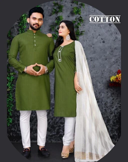 Couple Matching couple Set Couple Outfit couple Set in Cotton