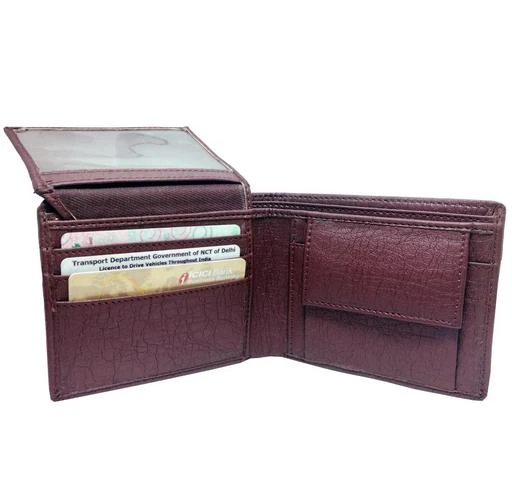 Checkout this latest Wallets
Product Name: *CasualTrendy Men Wallets*
Material: PU
No. of Compartments: 2
Pattern: Solid
Net Quantity (N): 1
Sizes: Free Size (Length Size: 12 cm, Width Size: 9 cm) 
KnW Is A Well Known Designer Company Of That Manufactures Wallets, Bags And Belts & Money Clipper& Cardholder. The Company Has Now Introduced The KnW (KNW-799B) Men'S Wallet That Looks Super Modern, Stylish And Sophisticated.  Buy This Wallet For Yourself And It Also Makes A Perfect Gift For Anyone.  This Men’S Wallet Features Credit, Debit And Visiting Card Pockets, Currency Compartment, Transparent Id Pocket And  More To Keep Your Important Essentials Always Ready For Use. It Is Made From Imported Leather To Last Long.  This KnW Men'S Wallet Comes In Brown Color And Features A Stitching Detail That Is Subtly Stylish.  Its Exterior Has A Matte And Smooth Finish For A Refined Look.
Country of Origin: India
Easy Returns Available In Case Of Any Issue


SKU: Centenar 
Supplier Name: NK Wallets

Code: 432-98002290-995

Catalog Name: CasualTrendy Men Wallets
CatalogID_28111620
M05-C12-SC1221