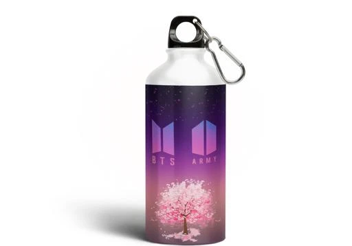 BTS i Purple U Reusable Water Bottle 