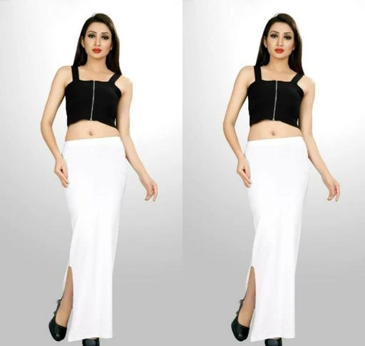 White Saree Shapewear 