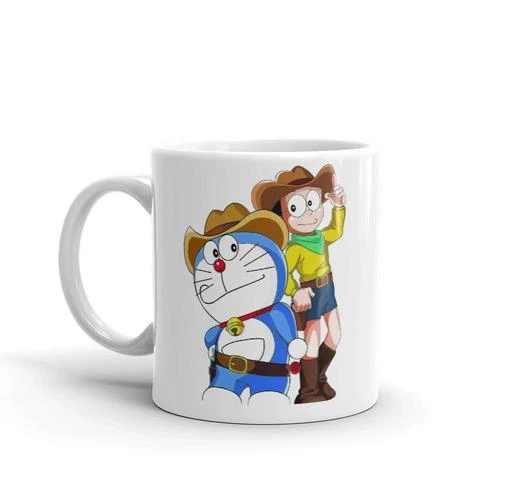  - Cybe Doraemon Cartoon Character Printed Mug For Kids For Gifting