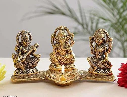 Checkout this latest Idols & figurines
Product Name: *Decorative Unique Handicraft Laxmi Ganesh Saraswati Idol Showpiece Oil Lamp Diya Deepak Deepam Metal Statue Sculpture*
Material: Oxide Metal
Net Quantity (N): Pack of 1
Country of Origin: India
Easy Returns Available In Case Of Any Issue


SKU: GLSDIYA-1
Supplier Name: RR TRADING COMPANY

Code: 114-9953711-468

Catalog Name: Designer Idols & Figurines
CatalogID_1775130
M08-C25-SC1256