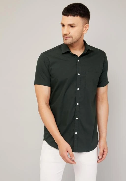 Checkout this latest Shirts
Product Name: *LOUIS MONARCH Men's Casual Regular Fit Solid Cotton Shirt for Men|Men's Shirt|Men's Casual Shirt*
Fabric: Cotton
Sleeve Length: Short Sleeves
Pattern: Solid
Net Quantity (N): 1
Sizes:
M, L, XL
Stylish shirt for men, Casual Shirt Partywear Design shirt Cotton Shirt with Good Quality Fabric Shirt from LOUIS MONARCH, Its a perfect choice for your cart. We sell all genuine product with best quality satisfy our valuable customer. This shirt offers a professional look for the true business man. It's the perfect day-to-night shirt. Wear it with some slacks to the office. Whatever the occasion this shirt will be your go-to. The style you want and the feel you need all rolled into this shirt.
Country of Origin: India
Easy Returns Available In Case Of Any Issue


SKU: 03_plain dark green half shirt
Supplier Name: Sohaniya Textiles Private Limited

Code: 735-99550279-9941

Catalog Name: Comfy Sensational Men Shirts
CatalogID_28588570
M06-C14-SC1206