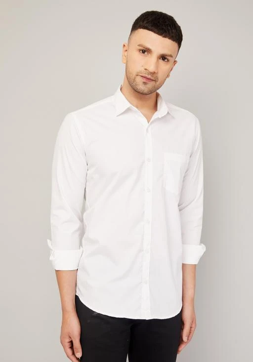 Checkout this latest Shirts
Product Name: *LOUIS MONARCH Men's Casual Regular Fit Solid Cotton Shirt for Men|Men's Shirt|Men's Casual Shirt*
Fabric: Cotton
Sleeve Length: Long Sleeves
Pattern: Solid
Net Quantity (N): 1
Sizes:
M, L, XL
Stylish shirt for men, Casual Shirt Partywear Design shirt Cotton Shirt with Good Quality Fabric Shirt from LOUIS MONARCH, Its a perfect choice for your cart. We sell all genuine product with best quality satisfy our valuable customer. This shirt offers a professional look for the true business man. It's the perfect day-to-night shirt. Wear it with some slacks to the office. Whatever the occasion this shirt will be your go-to. The style you want and the feel you need all rolled into this shirt.
Country of Origin: India
Easy Returns Available In Case Of Any Issue


SKU: 13_plain white full shirt
Supplier Name: Sohaniya Textiles Private Limited

Code: 735-99550286-9941

Catalog Name: Trendy Glamorous Men Shirts
CatalogID_28588575
M06-C14-SC1206