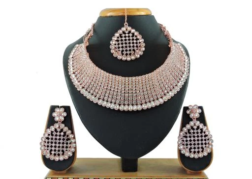 Checkout this latest Jewellery Set
Product Name: *Elite Beautiful Jewellery Sets*
Base Metal: Alloy
Plating: Rose Gold Plated
Stone Type: Crystals
Sizing: Adjustable
Type: Choker and Earrings
Country of Origin: India
Easy Returns Available In Case Of Any Issue


SKU: 5670RoseW
Supplier Name: Vatsalya Creation

Code: 594-99649177-9941

Catalog Name: Elite Beautiful Jewellery Sets
CatalogID_28622315
M05-C11-SC1093