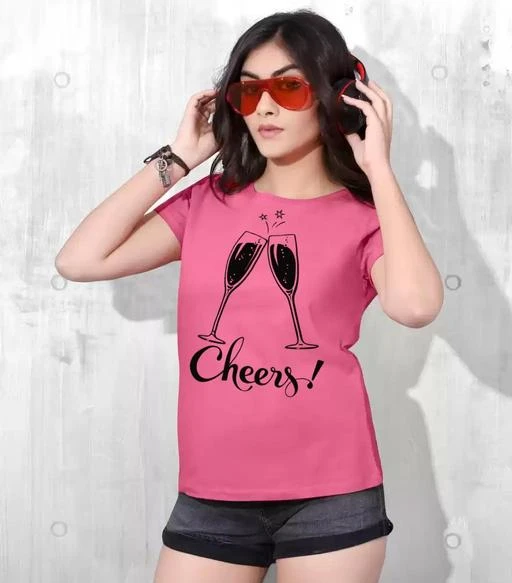 Checkout this latest Tshirts
Product Name: *Pretty Graceful Women Tshirts, Comfy Modern Women Tshirts, Classy Fabulous Women Tshirts, Classy Feminine Women Tshirts, Stylish Modern Women Tshirts, Fancy Partywear Women Tshirts, Trendy Ravishing Women Tshirts, Fancy Feminine Women Tshirts,*
Fabric: Cotton Blend
Sleeve Length: Short Sleeves
Pattern: Solid
Sizes:
S (Bust Size: 34 in, Length Size: 24 in) 
M (Bust Size: 36 in, Length Size: 25 in) 
L (Bust Size: 38 in, Length Size: 26 in) 
XL (Bust Size: 40 in, Length Size: 27 in) 
XXL (Bust Size: 42 in, Length Size: 28 in) 
Womesn T shirts , Regular fit , great style , nice print. You can use it as casual wear.NIce cotton blended fabric for your best comfort.Trendy Graceful Women Tshirts , Trendy Modern Women Tshirts , Classic Glamorous Women Tshirts , Comfy Sensational Women Tshirts , Pretty Partywear Women Tshirts , Trendy Retro Women Tshirts , Classy Glamorous Women Tshirts , Stylish Ravishing Women Tshirts , Classic Fabulous Women Tshirts , Trendy Fashionista Women Tshirts , Fancy Designer Women Tshirts , Stylish Designer Women Tshirts , Comfy Latest Women Tshirts , Fancy Elegant Women Tshirts , Fancy Partywear Women Tshirts , 
Country of Origin: India
Easy Returns Available In Case Of Any Issue


SKU: 690498007
Supplier Name: hidden vibes

Code: 081-99660288-9951

Catalog Name: Classic Latest Women Tshirts 
CatalogID_28626230
M04-C07-SC1021