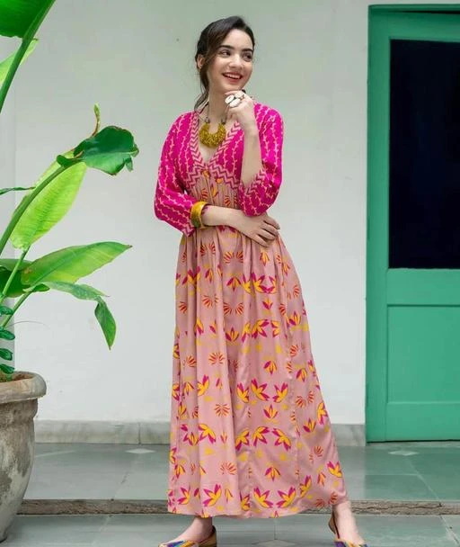Checkout this latest Kurtis
Product Name: *Jivika Fashionable Kurtis*
Fabric: Rayon
Sleeve Length: Three-Quarter Sleeves
Pattern: Printed
Combo of: Single
Sizes:
M (Bust Size: 38 in) 
L (Bust Size: 40 in) 
XL (Bust Size: 42 in) 
XXL (Bust Size: 44 in) 
Country of Origin: India
Easy Returns Available In Case Of Any Issue


SKU: Middi Gown 002
Supplier Name: BABA DESIGN

Code: 165-99735765-997

Catalog Name: Jivika Fashionable Kurtis
CatalogID_28653386
M03-C03-SC1001