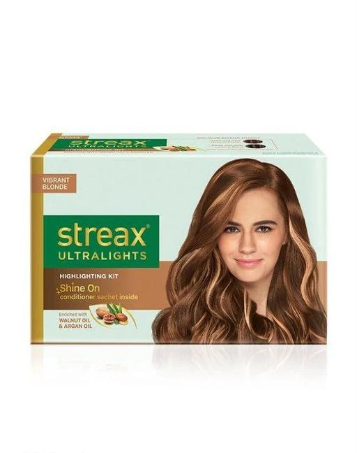  - Streax Ultralights Highlighting Kit Vibrant Blonde Hair Color /