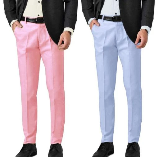 Mens Skinny Light Pink Suit Trousers  Boohoo UK