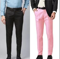 Katro formal Pants for Men, Men's Slim fit Formal Pant, Non Stretchable  Trouser
